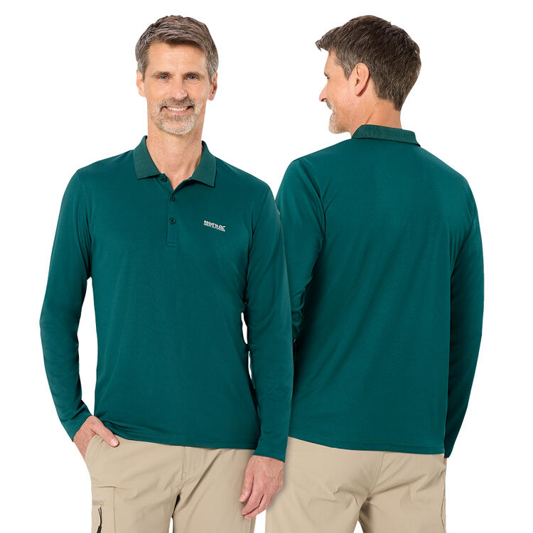 Auf diesem Bild sehen Sie Regatta 3er Pack Funktionspolo langarm in der Farbe bunt