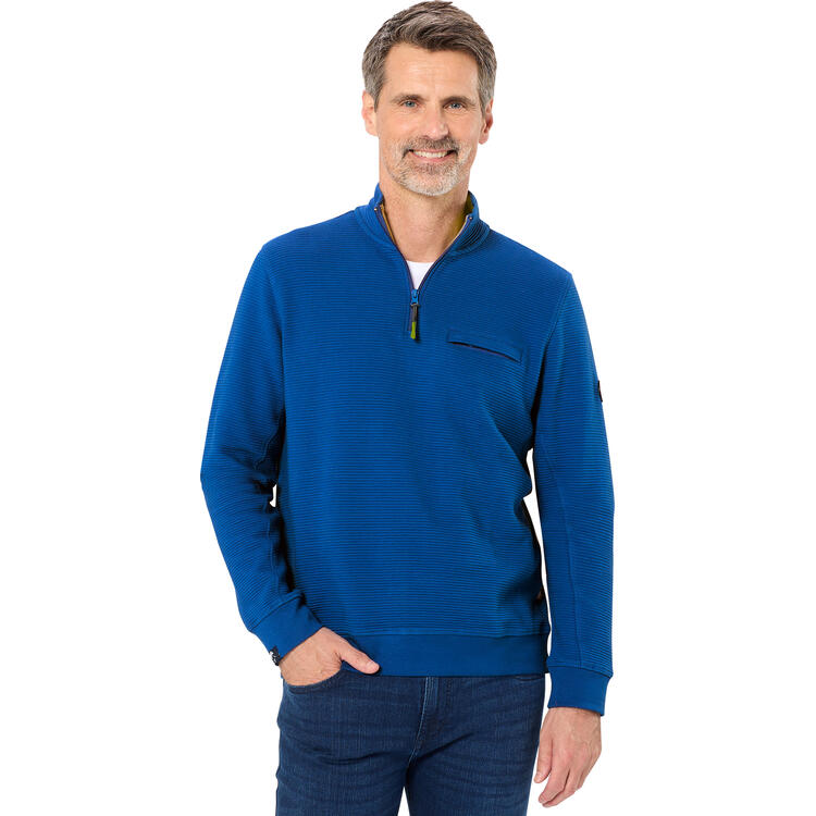 Auf diesem Bild sehen Sie Polo Sylt Herren Aktiv-Troyer in der Farbe royalblau