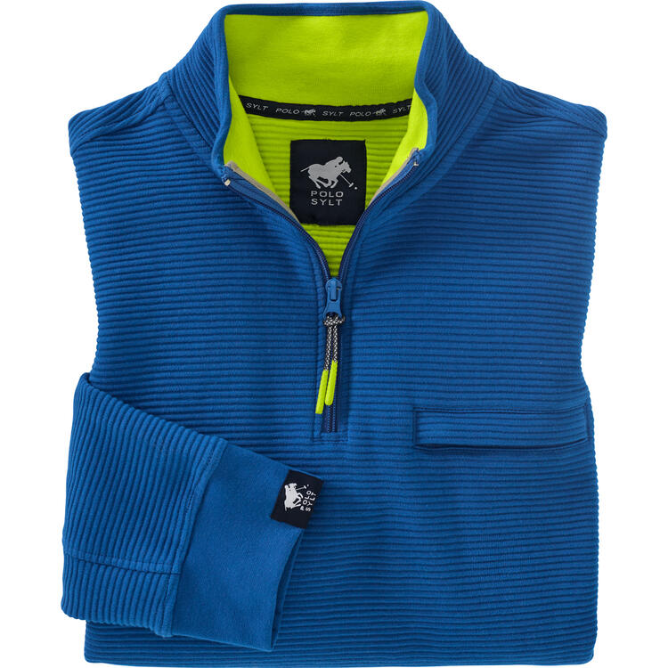 Auf diesem Bild sehen Sie Polo Sylt Herren Aktiv-Troyer in der Farbe royalblau