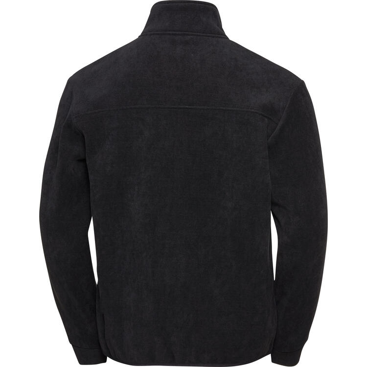 Auf diesem Bild sehen Sie Franco Bettoni Herren Cord-Fleecejacke in der Farbe schwarz