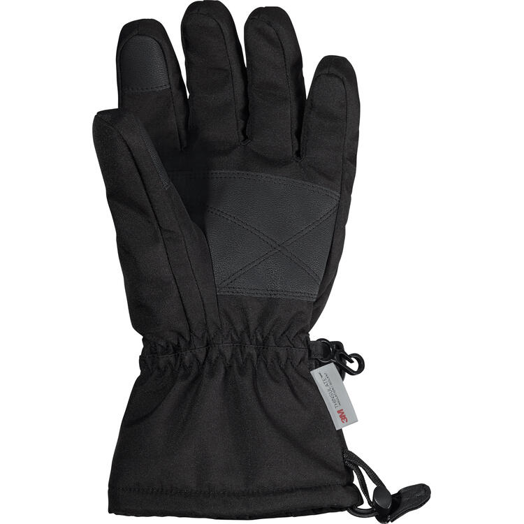 Auf diesem Bild sehen Sie Eisbr Winterhandschuh unisex in der Farbe schwarz