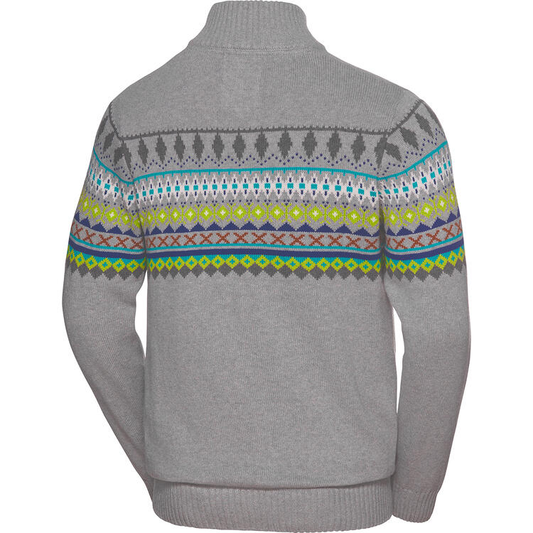 Auf diesem Bild sehen Sie Hinterstoisser Herren Norweger-Troyer in der Farbe grau-melange