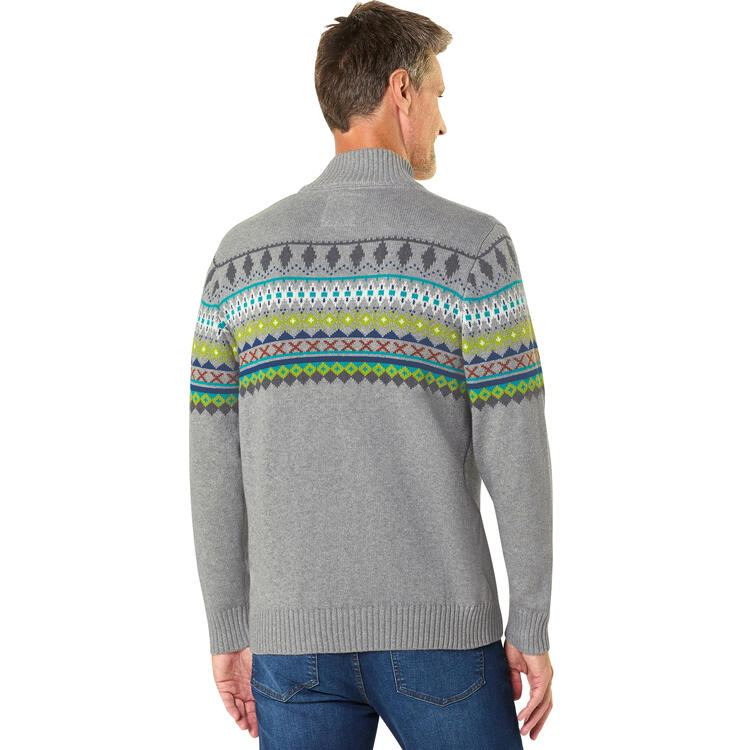 Auf diesem Bild sehen Sie Hinterstoisser Herren Norweger-Troyer in der Farbe grau-melange