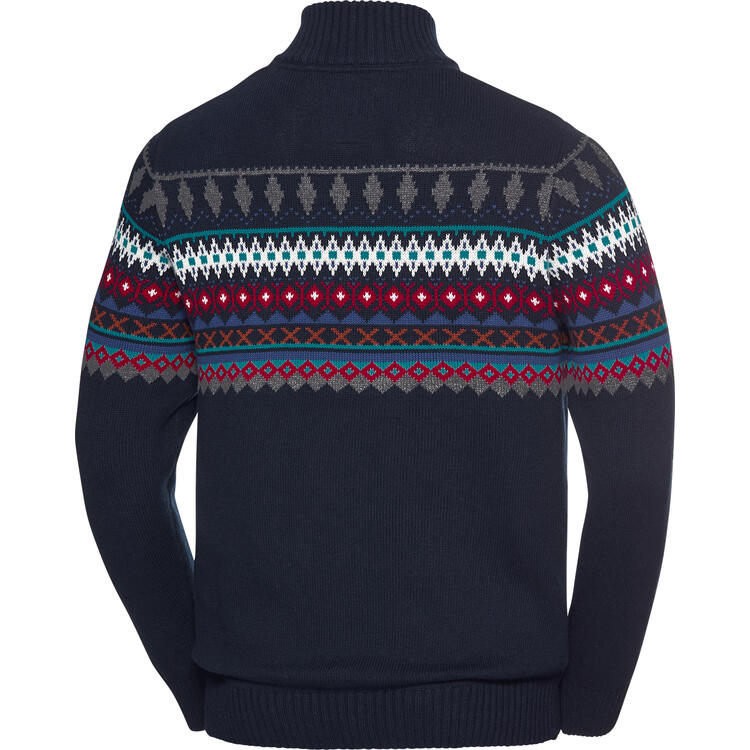 Auf diesem Bild sehen Sie Hinterstoisser Herren Norweger-Troyer in der Farbe marine