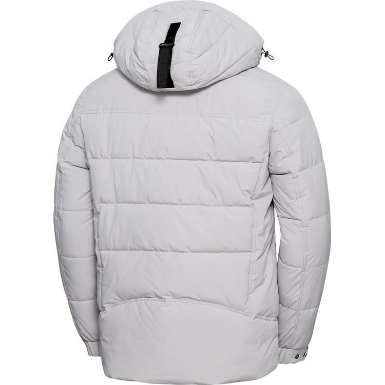 Auf diesem Bild sehen Sie Reusch Herren Aktiv-Steppjacke in der Farbe hellgrau