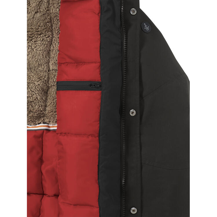 Auf diesem Bild sehen Sie Stone Rich Herren Parka in der Farbe olivgrn