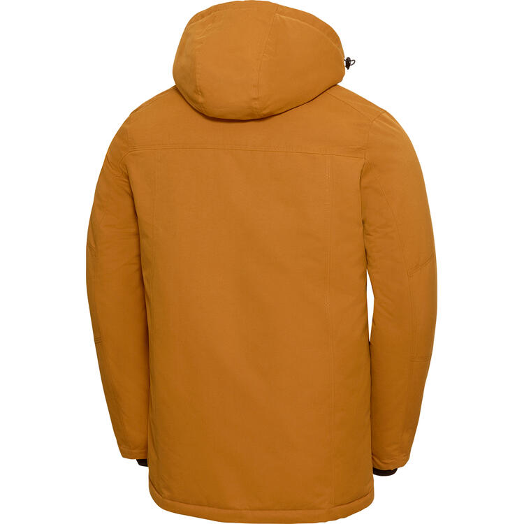 Auf diesem Bild sehen Sie Stone Rich Herren Parka in der Farbe Curry