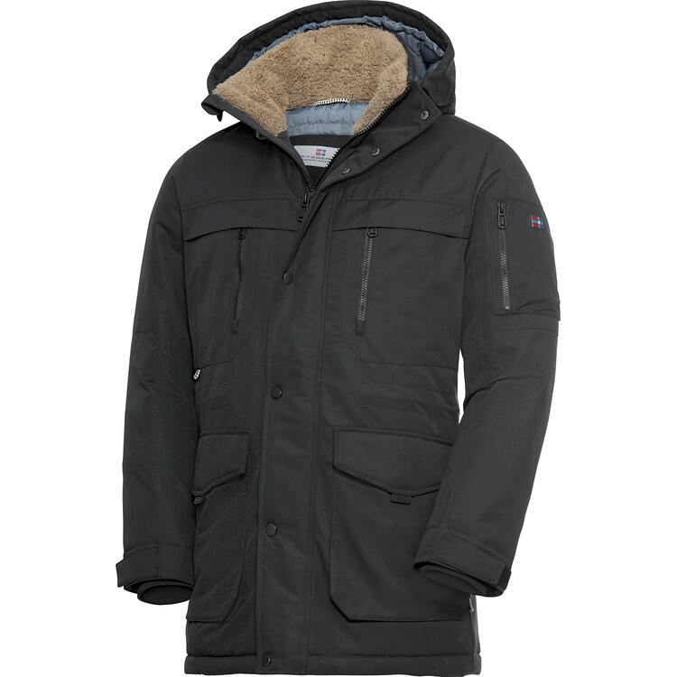 Auf diesem Bild sehen Sie Spitzbergen Herren Outdoor-Parka in der Farbe anthrazit