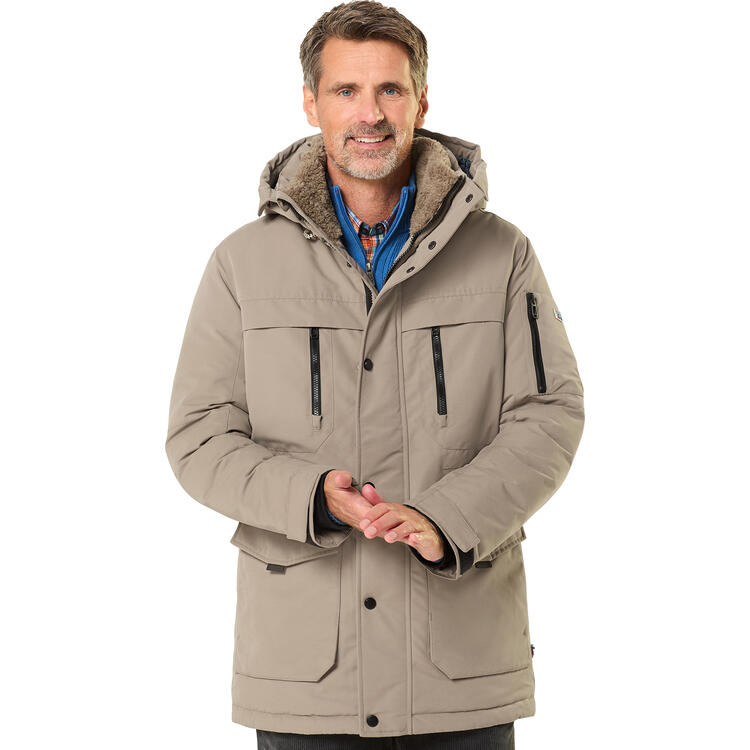 Auf diesem Bild sehen Sie Spitzbergen Herren Outdoor-Parka in der Farbe beige