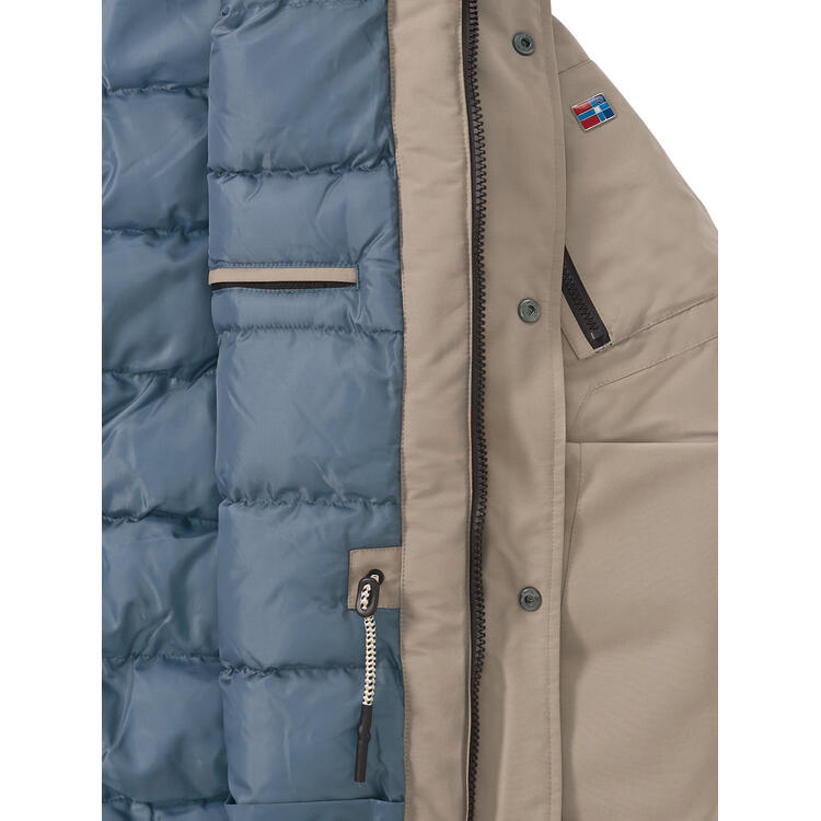 Auf diesem Bild sehen Sie Spitzbergen Herren Outdoor-Parka in der Farbe beige