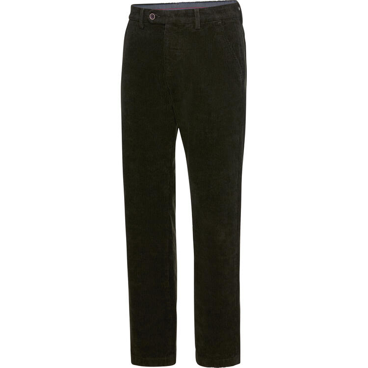 Auf diesem Bild sehen Sie Jacques Britt Herren Genua Cordhose  in der Farbe gr�n
