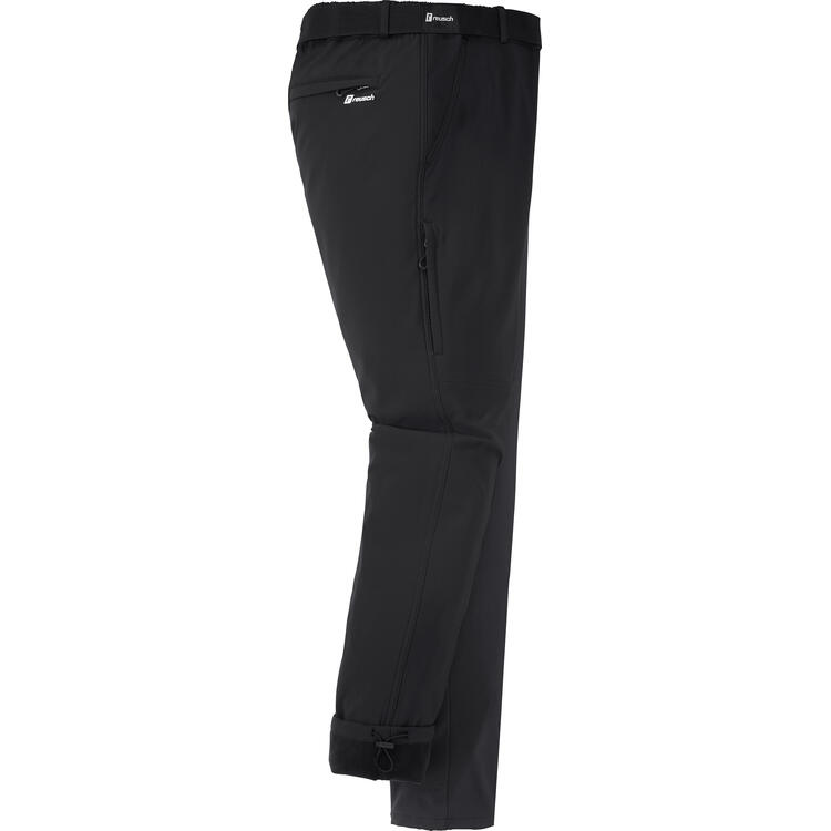 Auf diesem Bild sehen Sie Reusch Herren Softshellhose in der Farbe schwarz