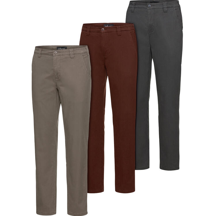 Auf diesem Bild sehen Sie Zerberus 3er Pack Herren Thermohose in der Farbe Farb Mix