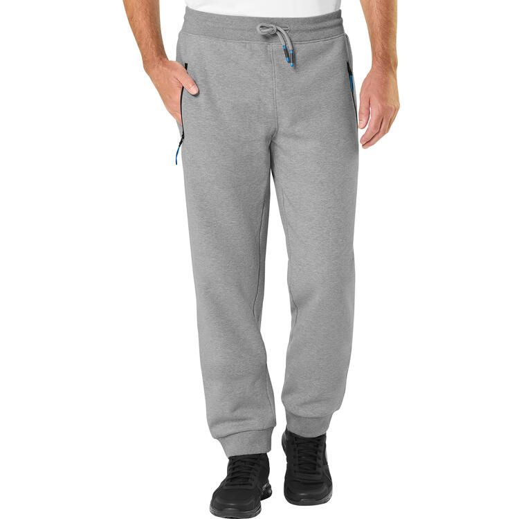 Auf diesem Bild sehen Sie Eisb�r Herren Jogginghose mit Sherpa  in der Farbe grau-melange