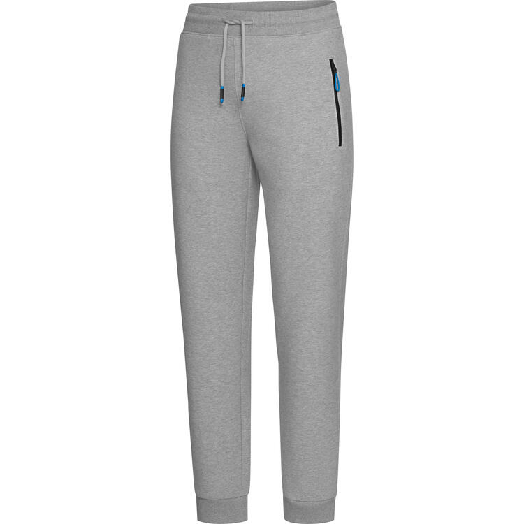 Auf diesem Bild sehen Sie Eisb�r Herren Jogginghose mit Sherpa  in der Farbe grau-melange
