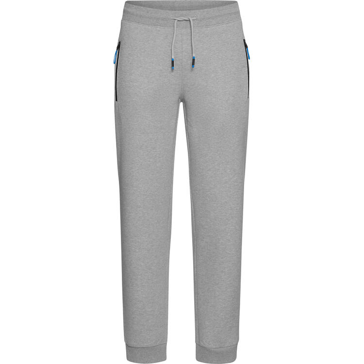 Auf diesem Bild sehen Sie Eisb�r Herren Jogginghose mit Sherpa  in der Farbe grau-melange