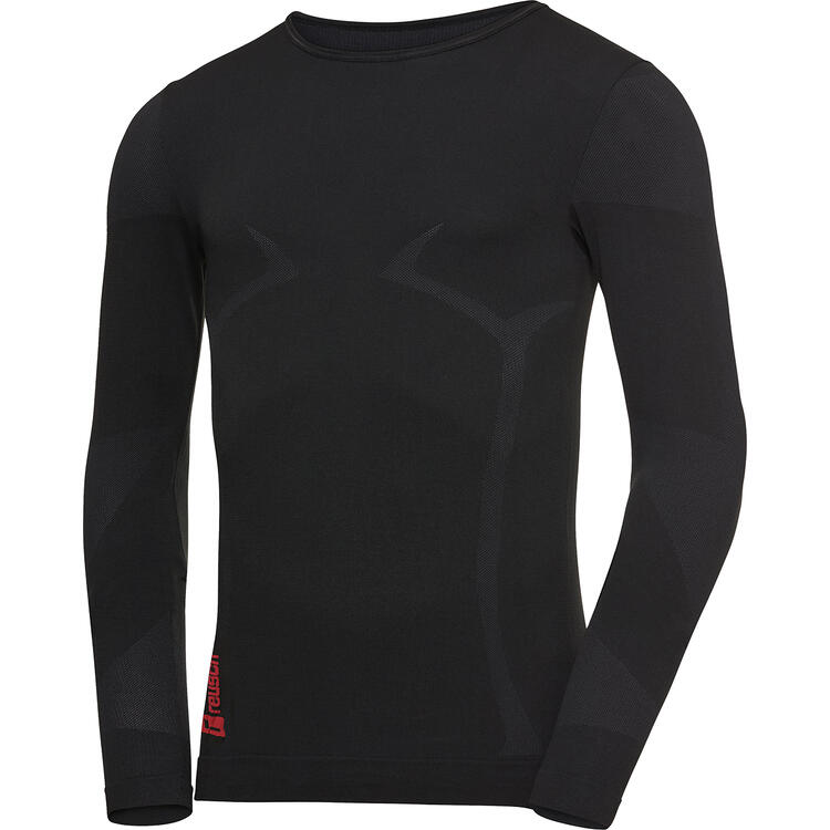 Auf diesem Bild sehen Sie Reusch Funktionsshirt lang unisex in der Farbe schwarz