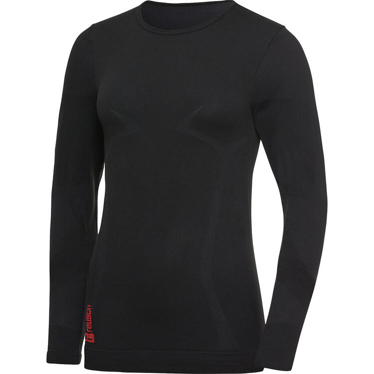 Auf diesem Bild sehen Sie Reusch Funktionsshirt lang unisex in der Farbe schwarz