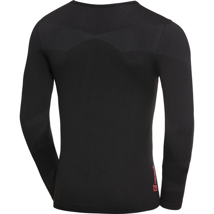 Auf diesem Bild sehen Sie Reusch Funktionsshirt lang unisex in der Farbe schwarz