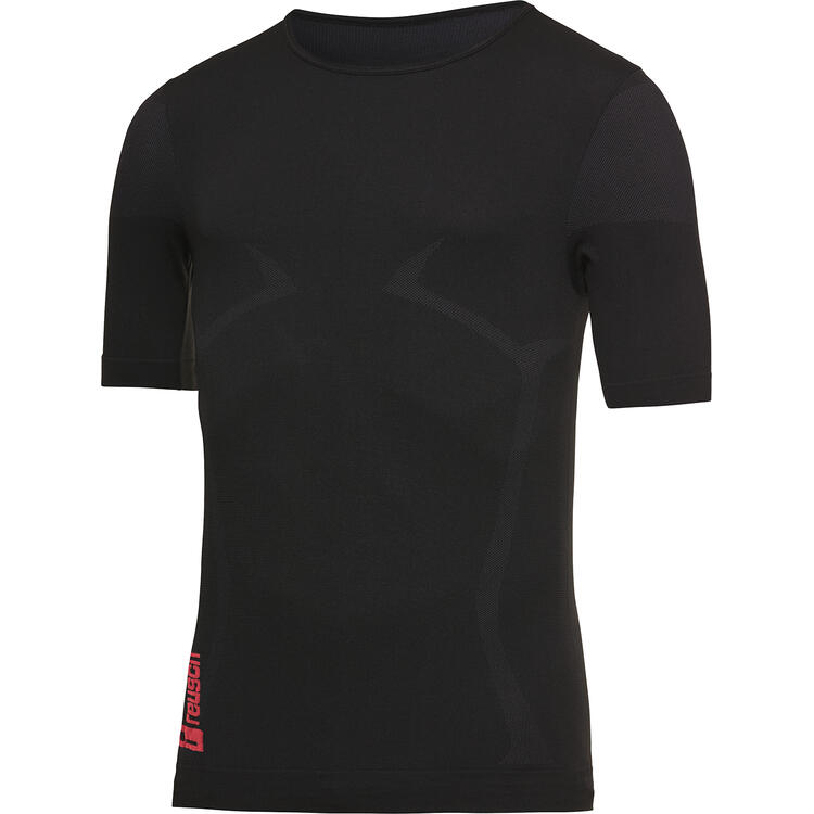Auf diesem Bild sehen Sie Reusch Funktionsshirt kurz unisex in der Farbe schwarz
