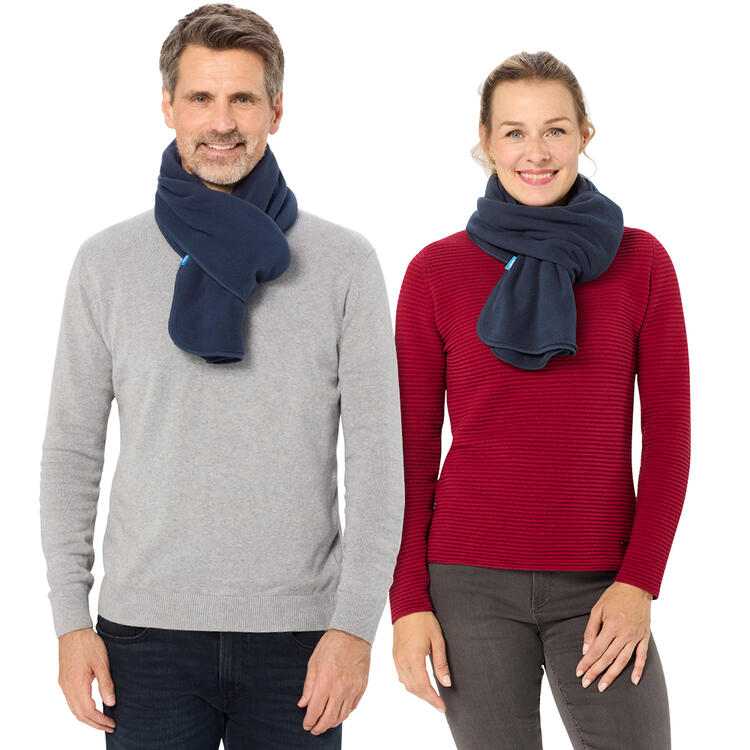 Auf diesem Bild sehen Sie Eisbr 3er Pack Fleeceschals unisex in der Farbe Farb Mix