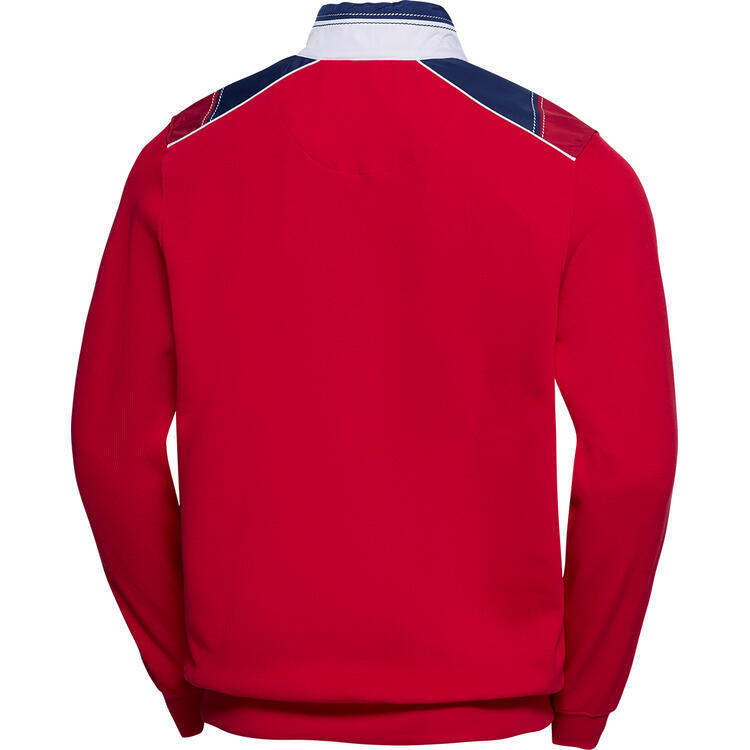 Auf diesem Bild sehen Sie Daniel Hechter Herren Freizeit-Troyer in der Farbe rot