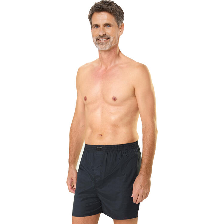 Auf diesem Bild sehen Sie Ted Baker 3er Pack Herren Boxershorts in der Farbe schwarz