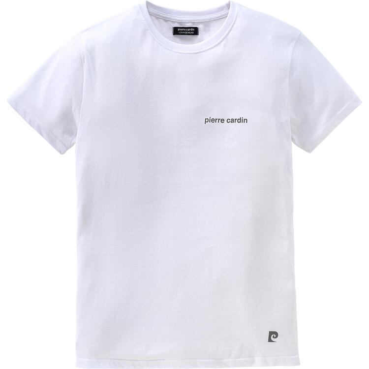 Auf diesem Bild sehen Sie Pierre Cardin Herren T-Shirt in der Farbe wei�