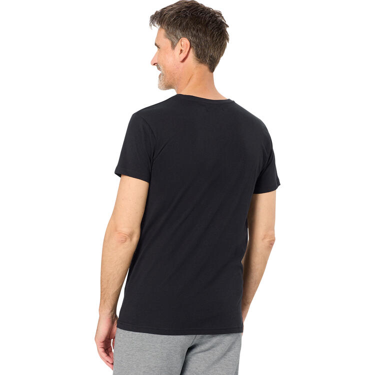 Auf diesem Bild sehen Sie Pierre Cardin Herren T-Shirt in der Farbe schwarz
