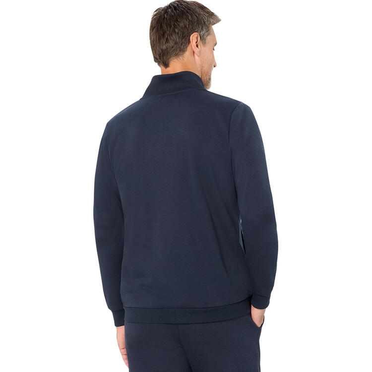 Auf diesem Bild sehen Sie Pierre Cardin Herren Sweatjacke in der Farbe marine