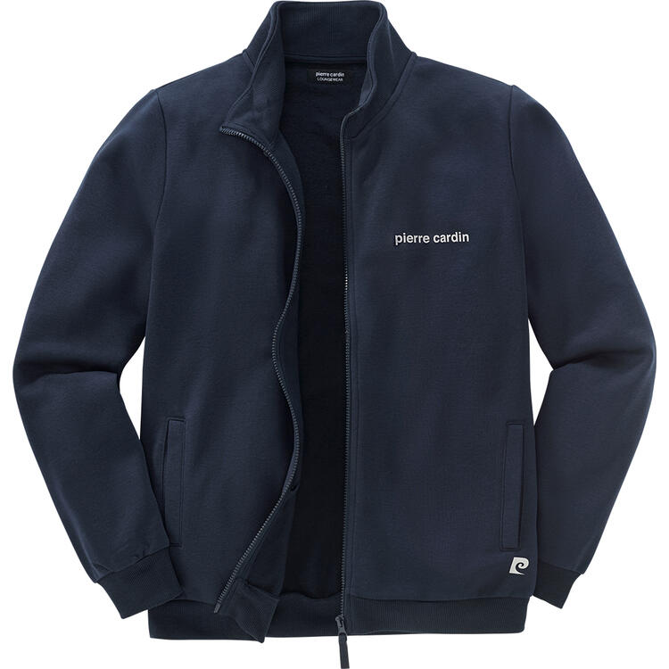 Auf diesem Bild sehen Sie Pierre Cardin Herren Sweatjacke in der Farbe marine