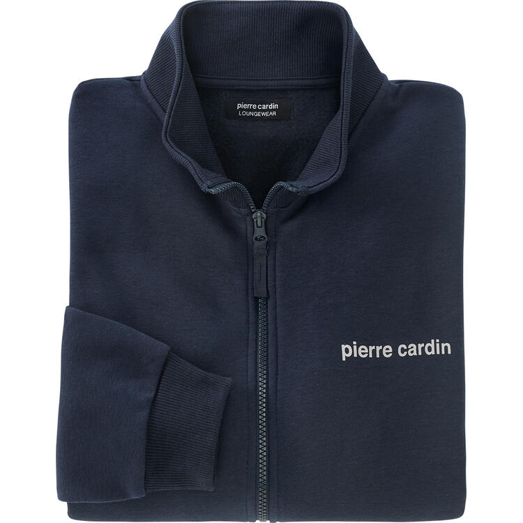 Auf diesem Bild sehen Sie Pierre Cardin Herren Sweatjacke in der Farbe marine