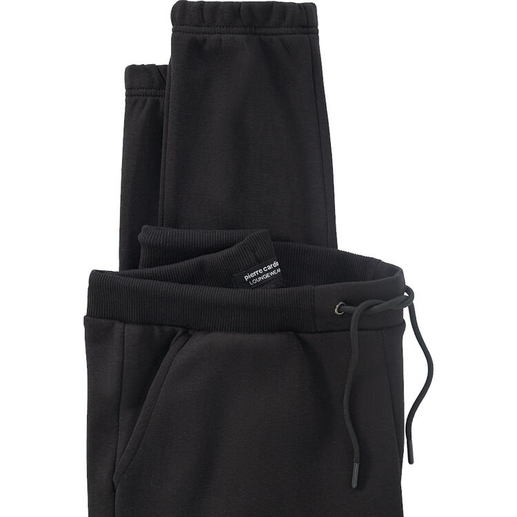 Auf diesem Bild sehen Sie Pierre Cardin Herren Sweathose in der Farbe schwarz