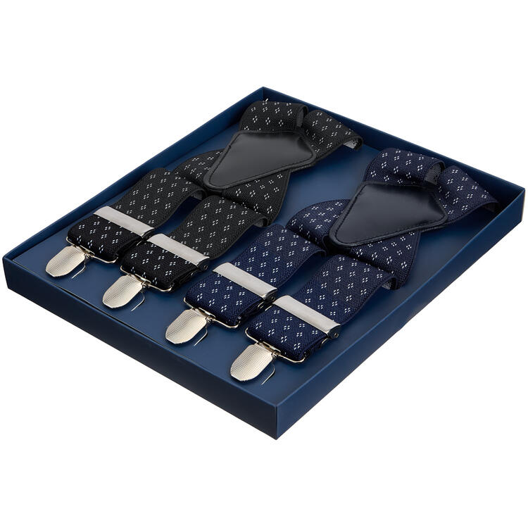 Auf diesem Bild sehen Sie Royal Spencer 2er Pack Hosentr�ger in der Farbe gemischt