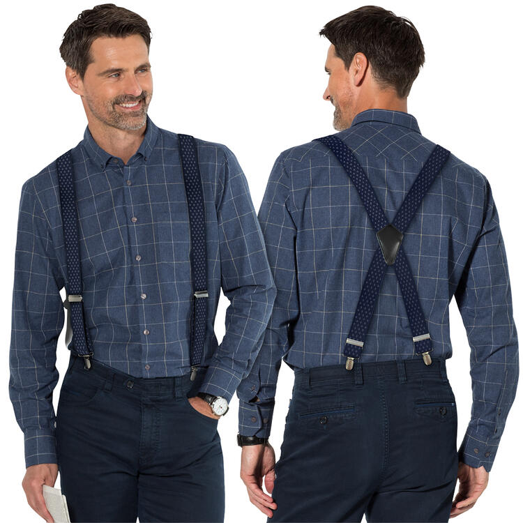 Auf diesem Bild sehen Sie Royal Spencer 2er Pack Hosentr�ger in der Farbe gemischt