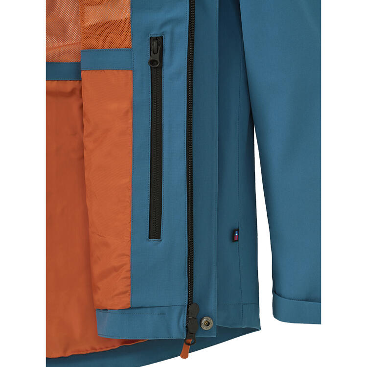 Auf diesem Bild sehen Sie Spitzbergen Herren Sensotex Jacke in der Farbe blau