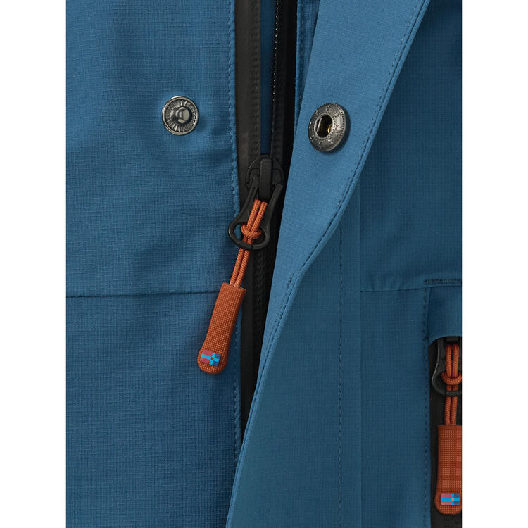 Auf diesem Bild sehen Sie Spitzbergen Herren Sensotex Jacke in der Farbe blau