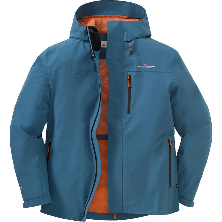 Auf diesem Bild sehen Sie Spitzbergen Herren Sensotex Jacke in der Farbe blau