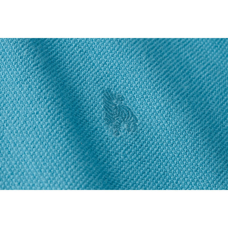 Auf diesem Bild sehen Sie Jacques Britt Herren Strick-Poloshirt kurzarm in der Farbe t�rkis