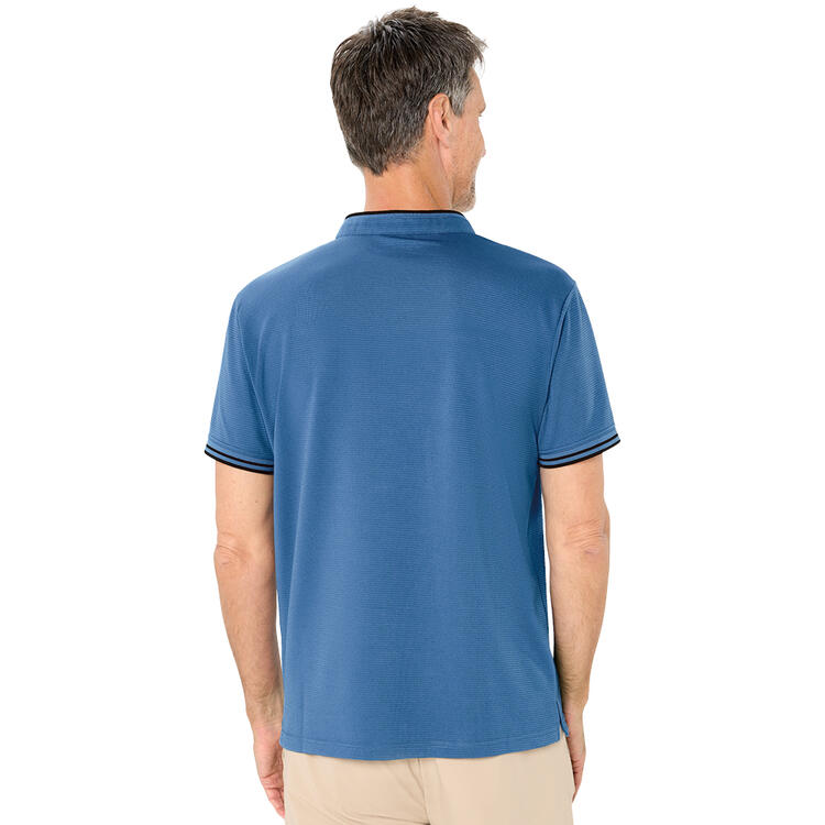 Auf diesem Bild sehen Sie Franz Klammer Herren Stehkragen Funktionsshirt in der Farbe blau