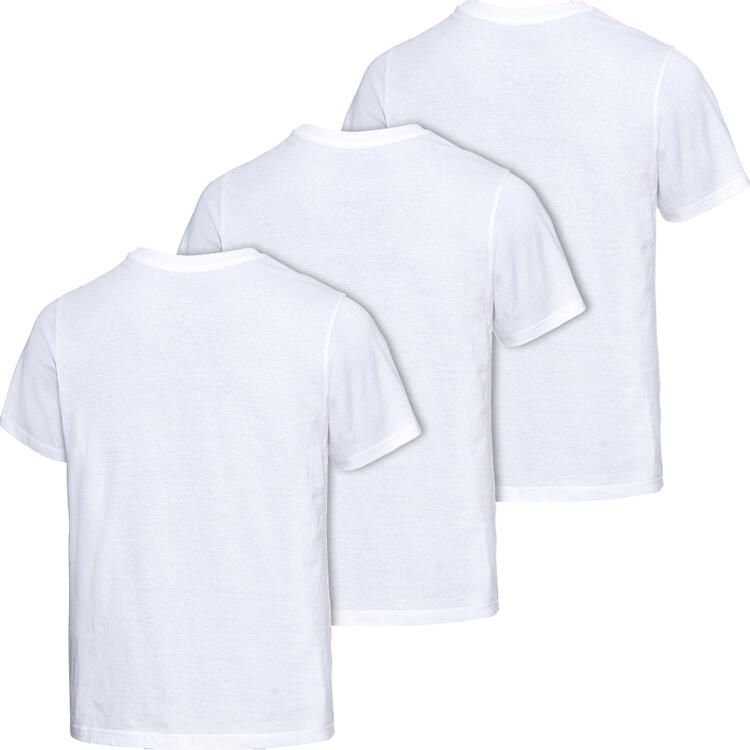 Auf diesem Bild sehen Sie Kappa 3er Pack T-Shirts unisex in der Farbe wei�