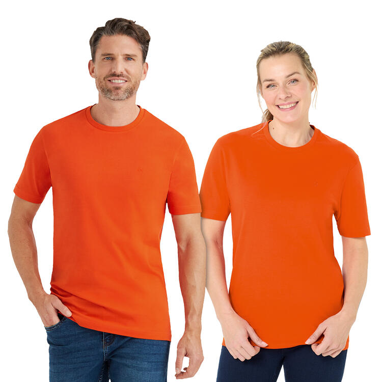 Auf diesem Bild sehen Sie Benetton 10er Pack T-Shirts&nbsp; unisex, pflegeleicht und sportlich in der Farbe bunt