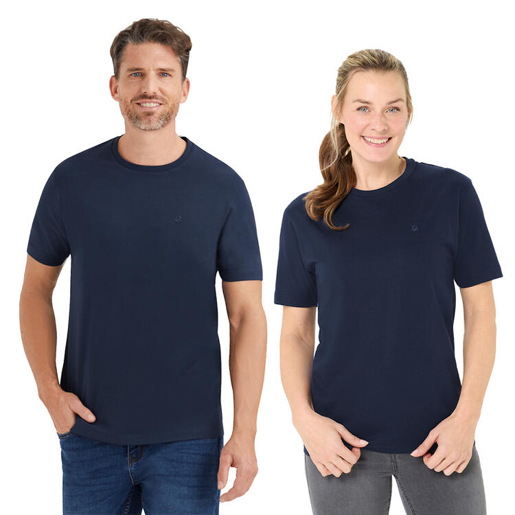 Auf diesem Bild sehen Sie Benetton 10er Pack T-Shirts&nbsp; unisex, pflegeleicht und sportlich in der Farbe bunt