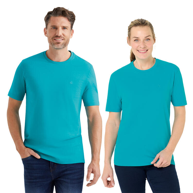 Auf diesem Bild sehen Sie Benetton 10er Pack T-Shirts&nbsp; unisex, pflegeleicht und sportlich in der Farbe bunt
