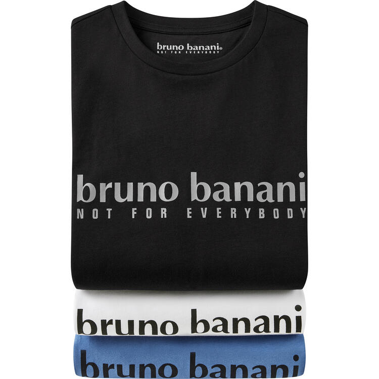 Auf diesem Bild sehen Sie Bruno Banani 3er Pack Herren Tank Tops in der Farbe gemischt