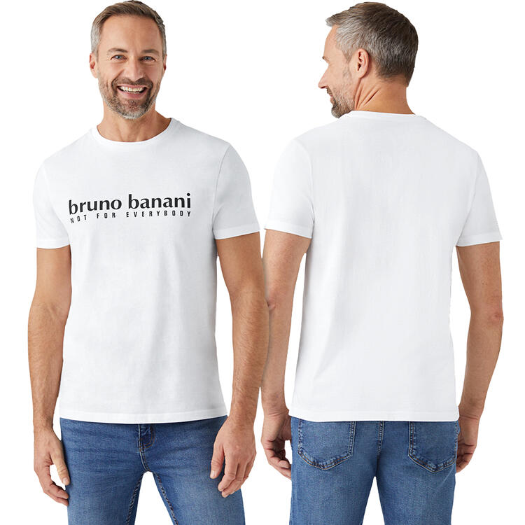 Auf diesem Bild sehen Sie Bruno Banani 3er Pack Herren T-Shirts in der Farbe gemischt