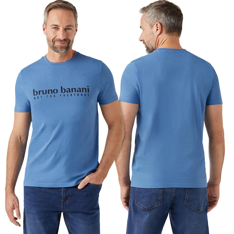 Auf diesem Bild sehen Sie Bruno Banani 3er Pack Herren T-Shirts in der Farbe gemischt