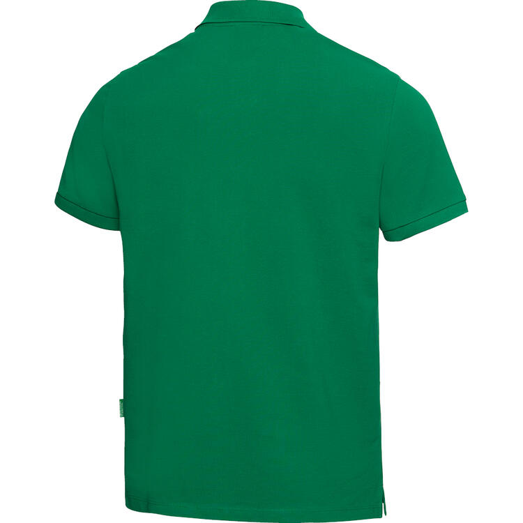 Auf diesem Bild sehen Sie Benetton Poloshirt kurzarm unisex, unifarben aus 100% Baumwolle&nbsp; in der Farbe gr�n