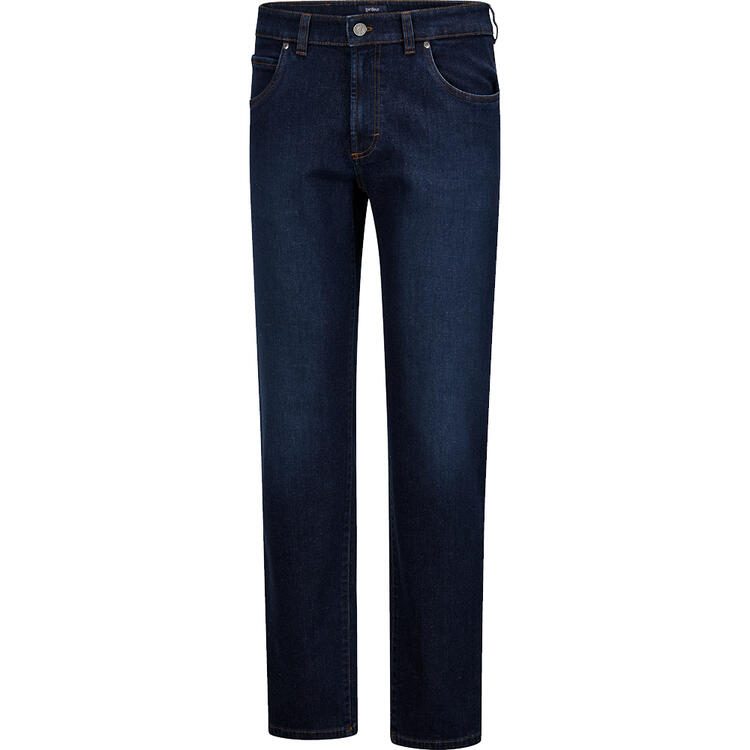 Auf diesem Bild sehen Sie Gardeur Herren Jeans, strapazierf�hig mit dehnbarem Bund in der Farbe dunkelblau