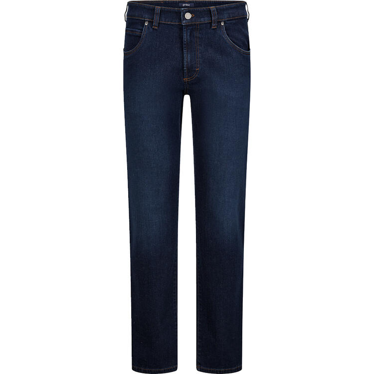 Auf diesem Bild sehen Sie Gardeur Herren Jeans, strapazierf�hig mit dehnbarem Bund in der Farbe dunkelblau